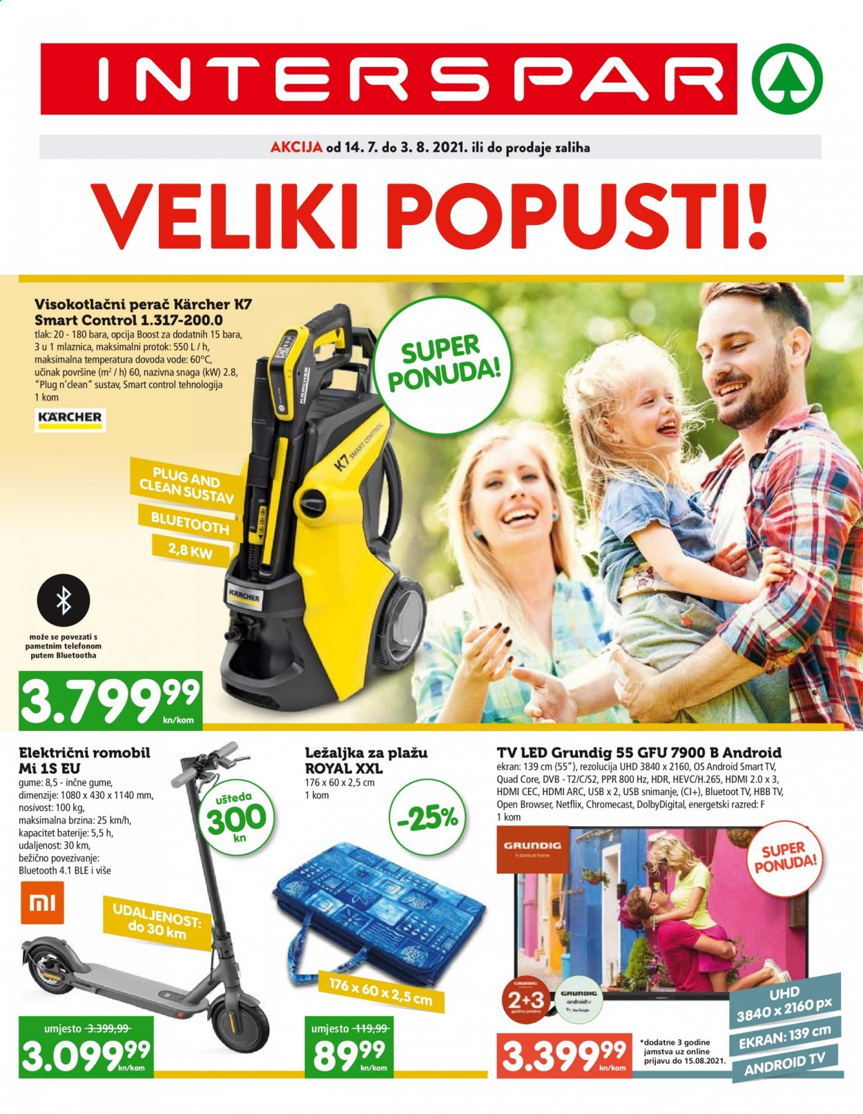 INTERSPAR katalog - 14.07.2021. - 03.08.2021. Stranica 1