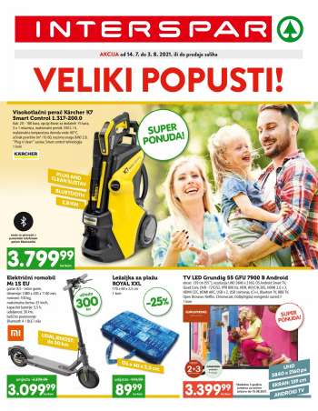 INTERSPAR katalog - 14.07.2021. - 03.08.2021.