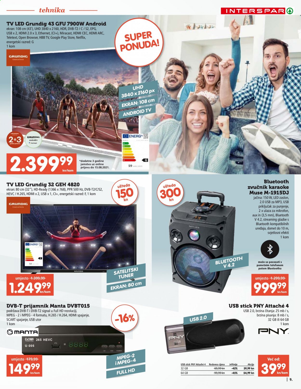 INTERSPAR katalog - 14.07.2021. - 03.08.2021. Stranica 9