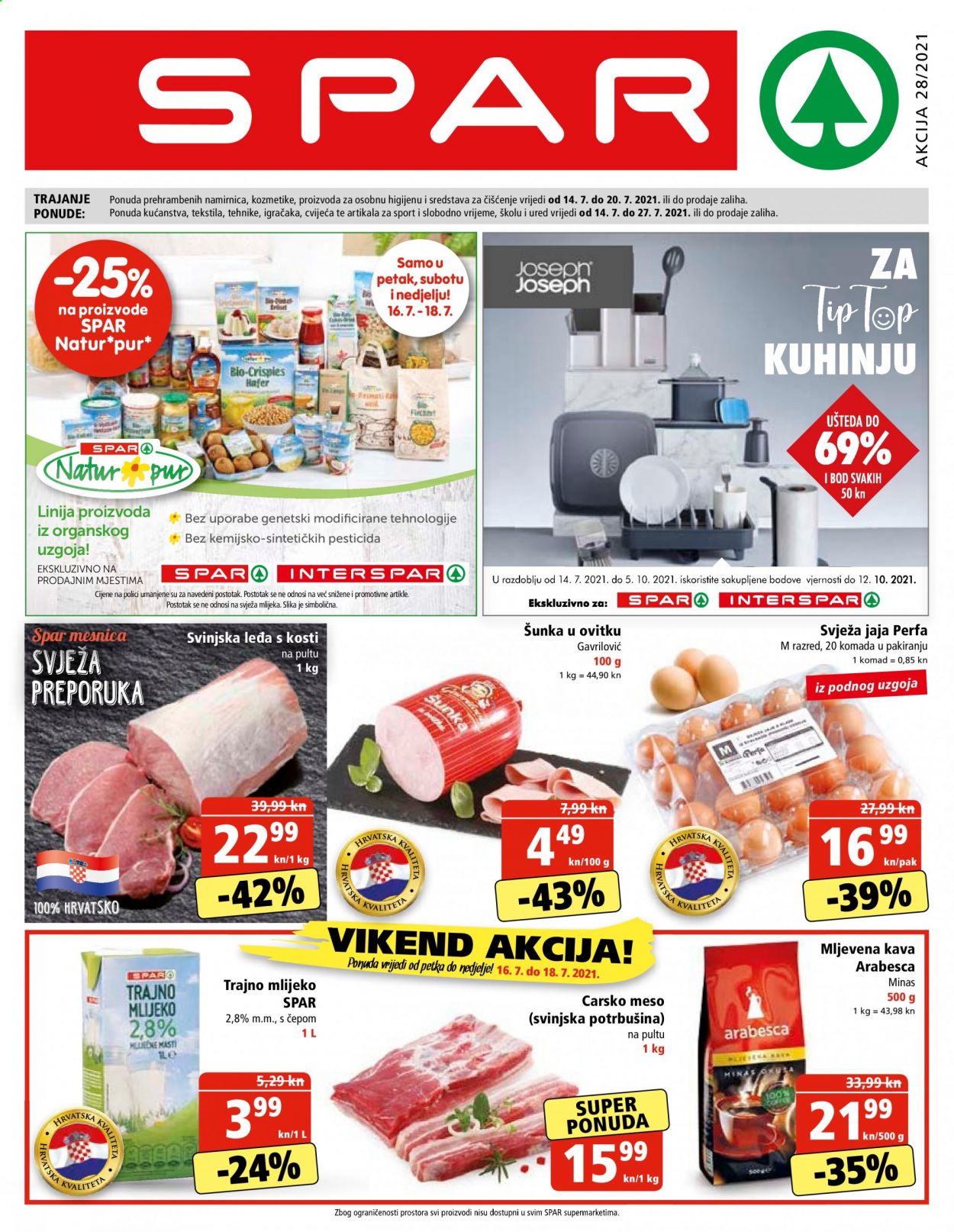 SPAR katalog - 14.07.2021. - 20.07.2021. Stranica 1