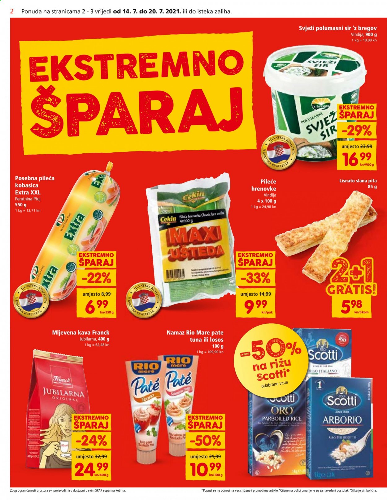 SPAR katalog - 14.07.2021. - 20.07.2021. Stranica 2