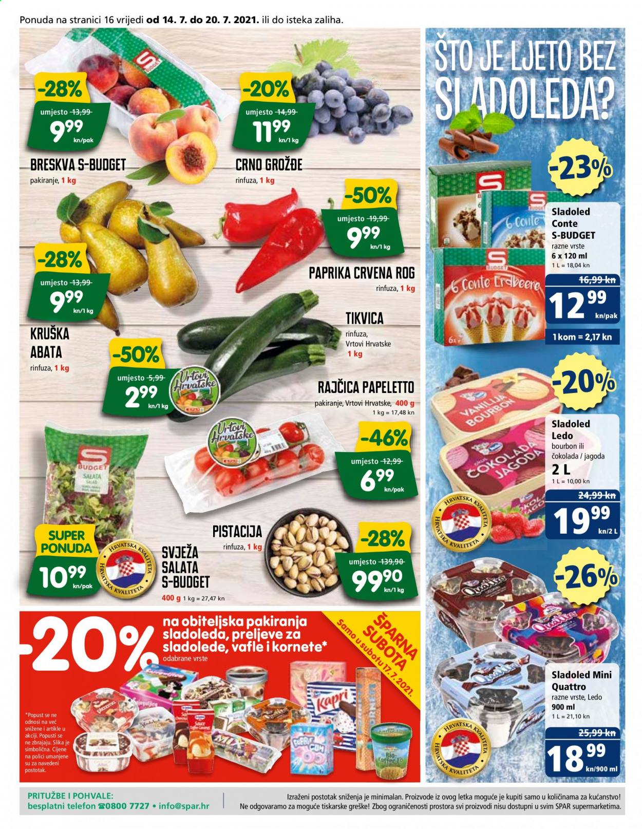 SPAR katalog - 14.07.2021. - 20.07.2021. Stranica 16