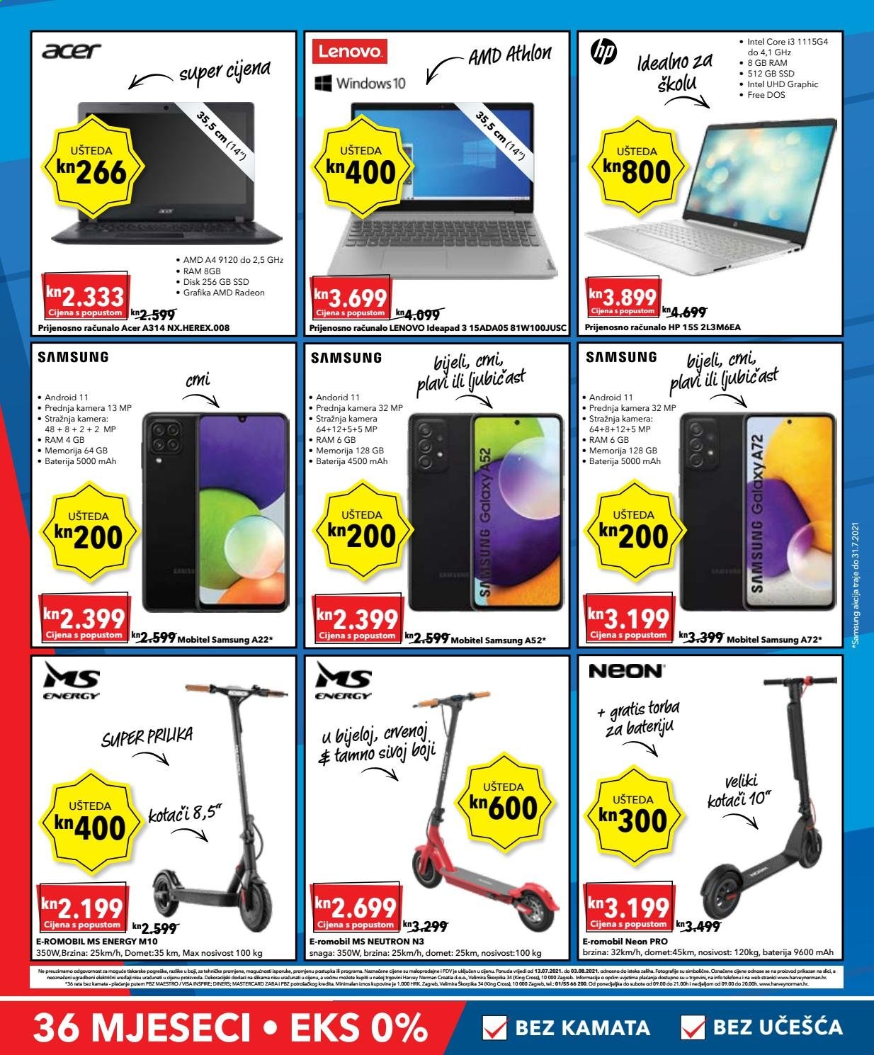 Harvey Norman katalog - 13.07.2021. - 03.08.2021. Stranica 13