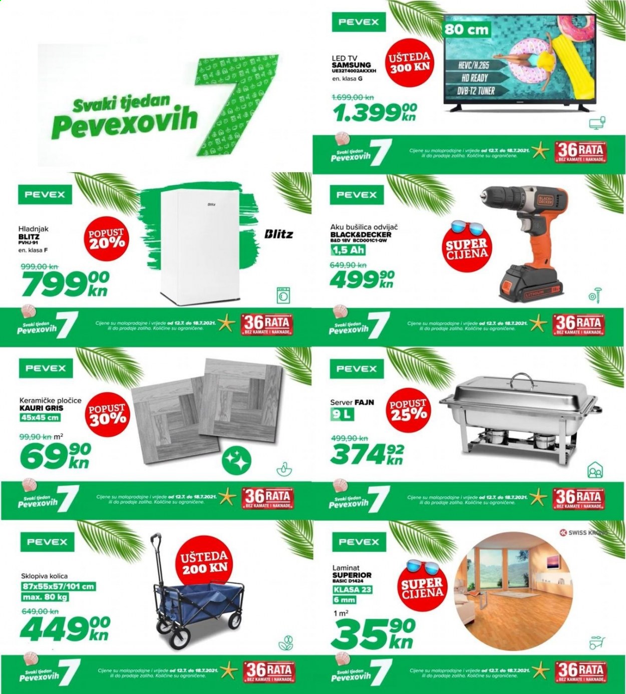 Pevex katalog - 12.07.2021. - 18.07.2021. Stranica 1