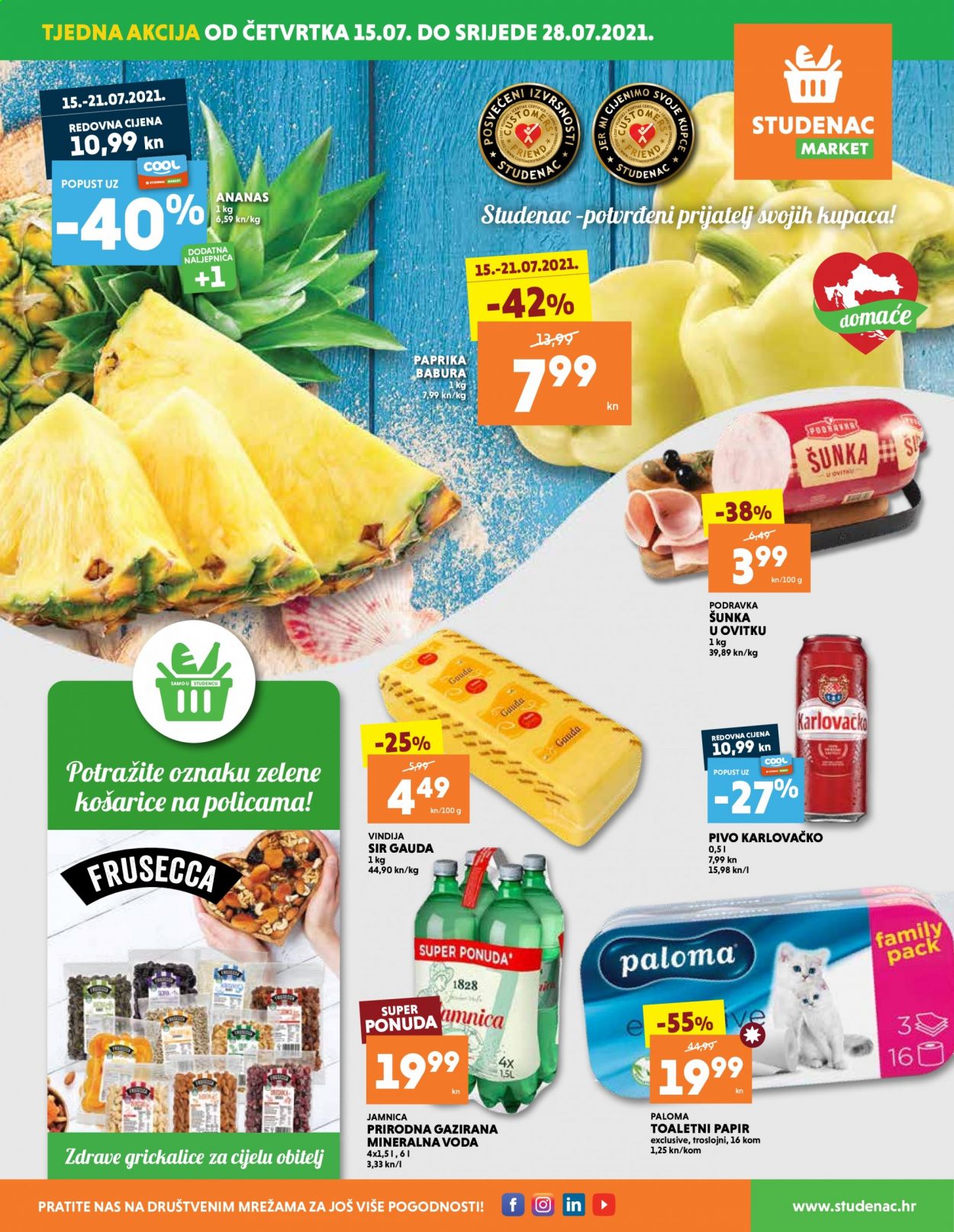 Studenac katalog - 15.07.2021. - 28.07.2021. Stranica 1