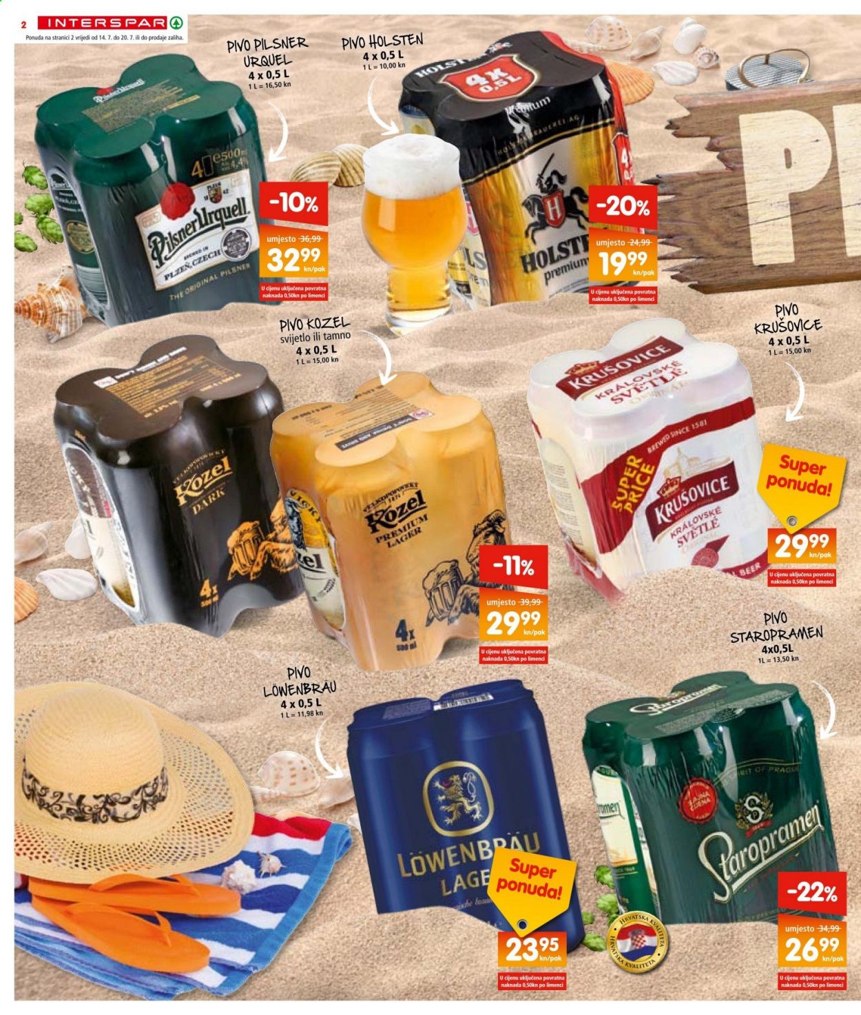 INTERSPAR katalog - 14.07.2021. - 20.07.2021. Stranica 2