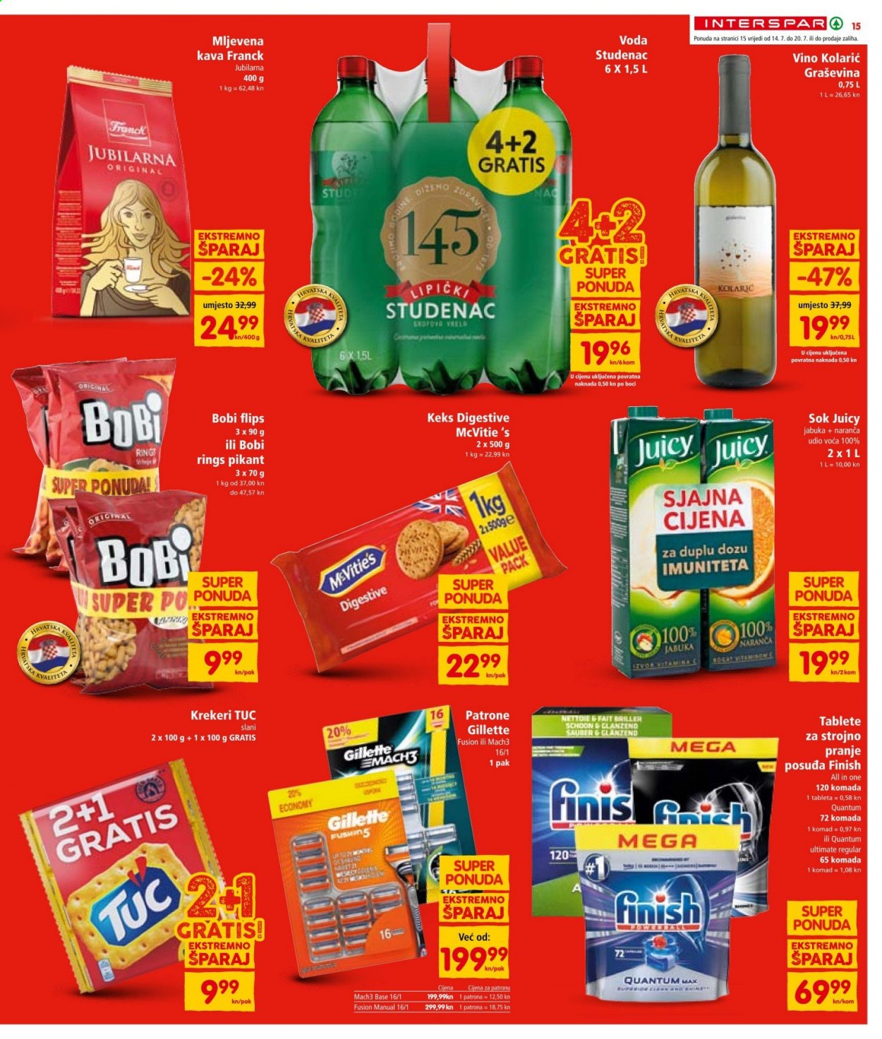 INTERSPAR katalog - 14.07.2021. - 20.07.2021. Stranica 15