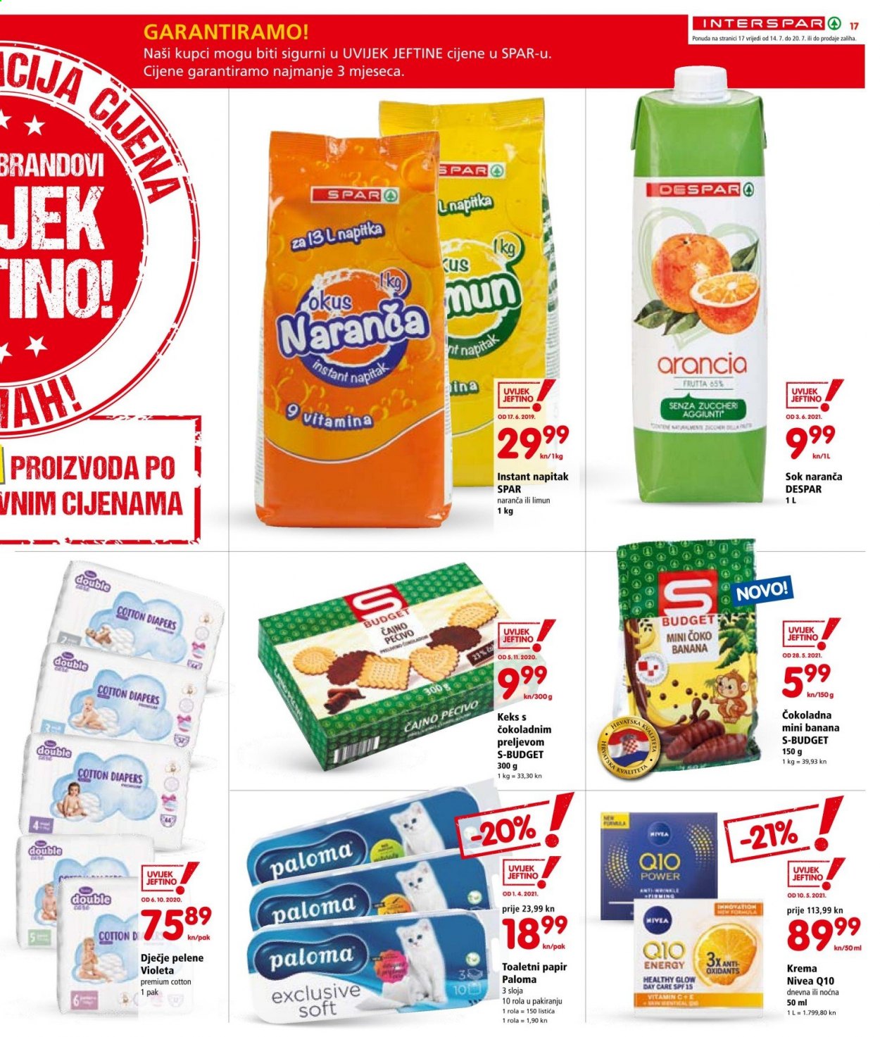 INTERSPAR katalog - 14.07.2021. - 20.07.2021. Stranica 17