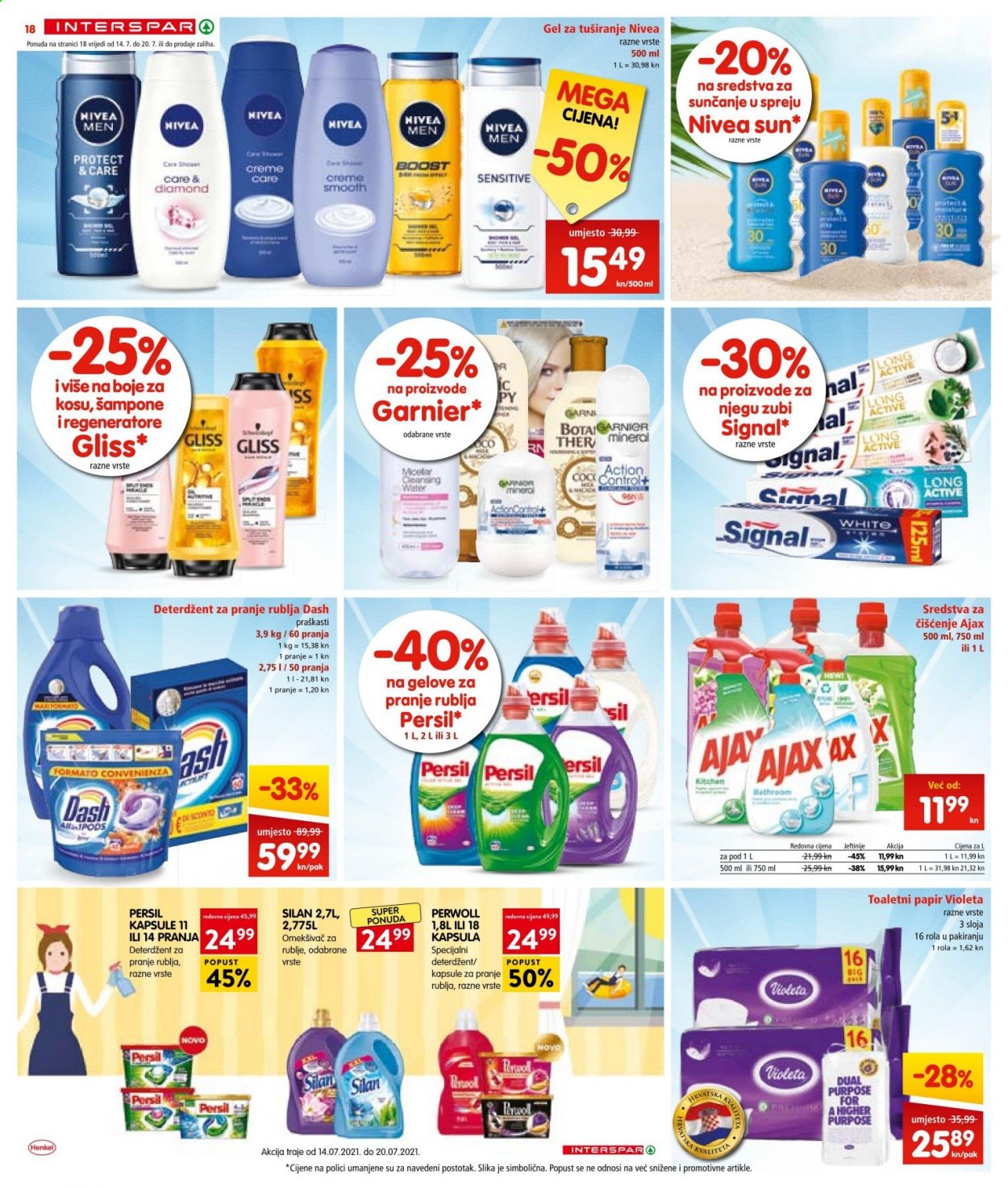 INTERSPAR katalog - 14.07.2021. - 20.07.2021. Stranica 18