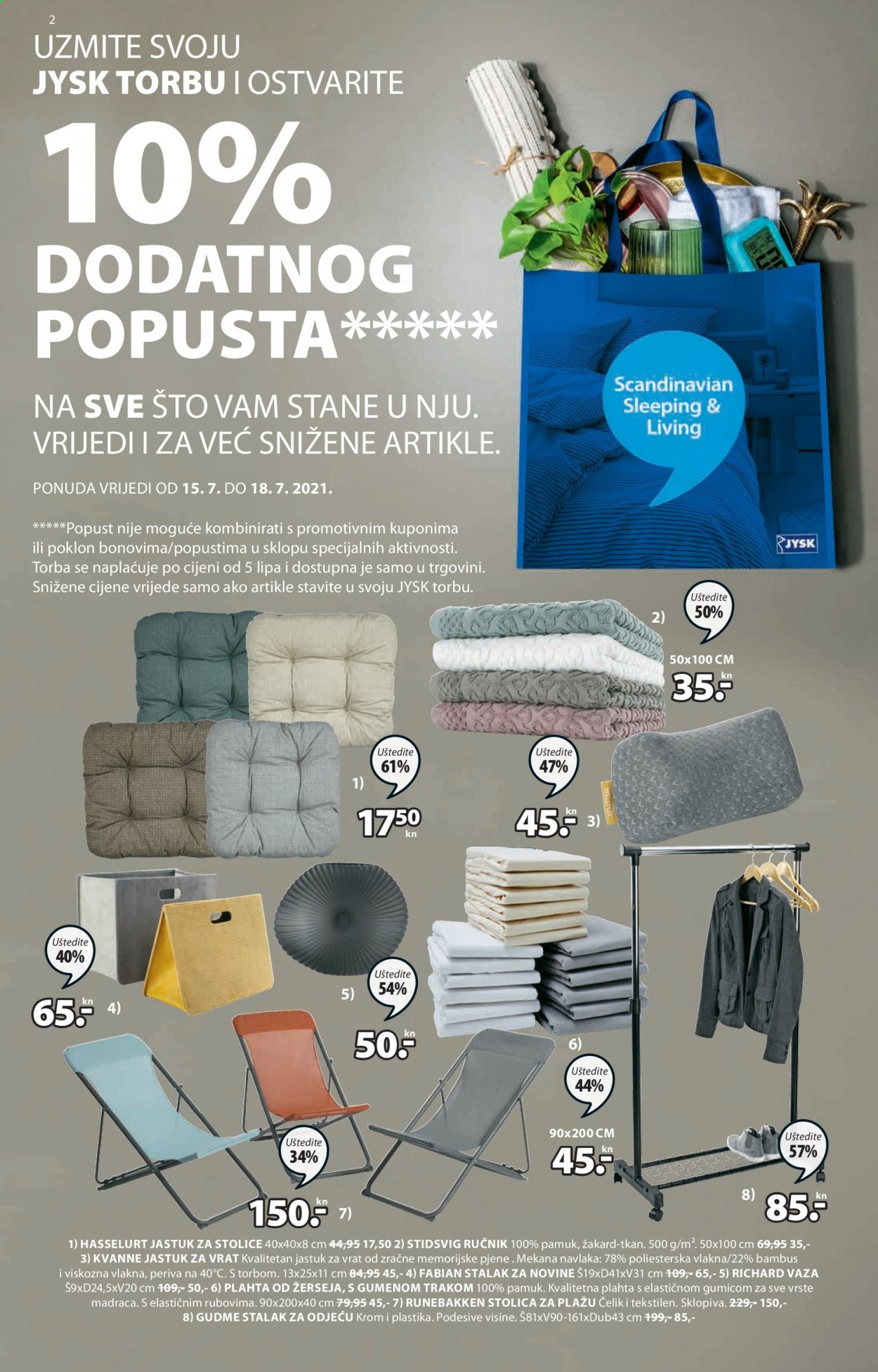 JYSK katalog - 15.07.2021. - 28.07.2021. Stranica 2