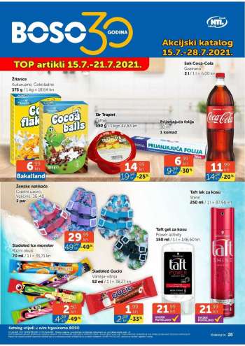 Boso katalog - 15.07.2021. - 28.07.2021.