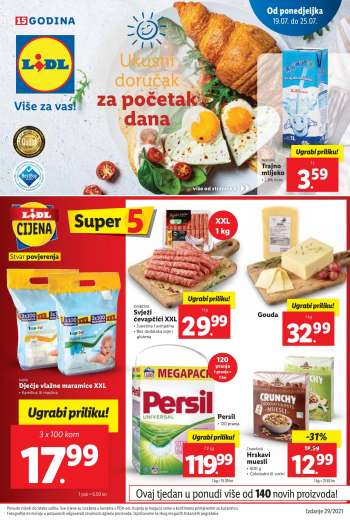 Lidl katalog - 19.07.2021. - 25.07.2021.