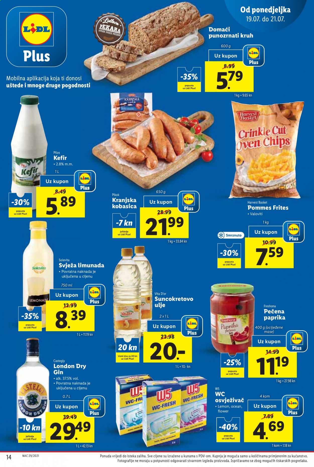 Lidl katalog - 19.07.2021. - 25.07.2021. Stranica 14