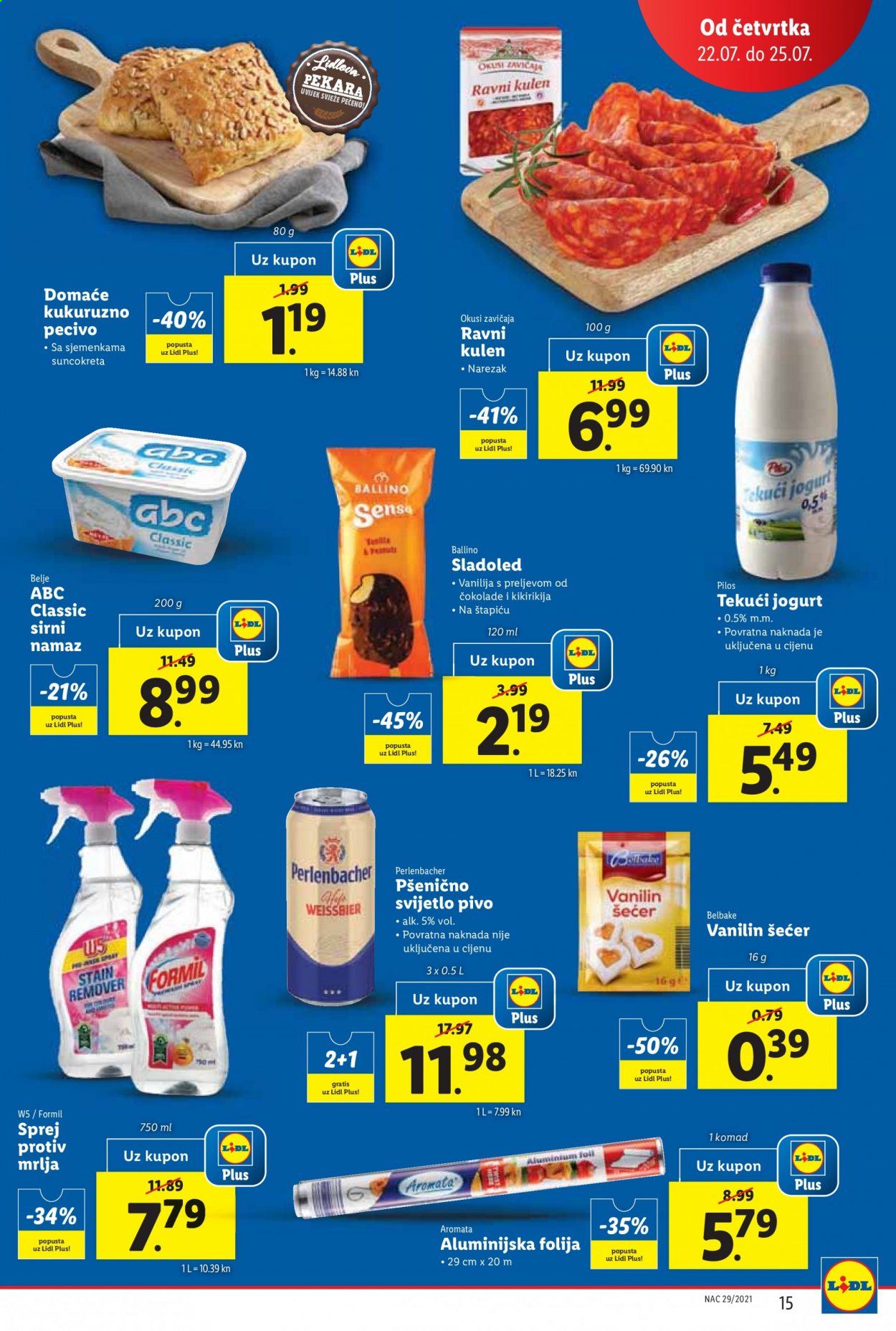 Lidl katalog - 19.07.2021. - 25.07.2021. Stranica 15