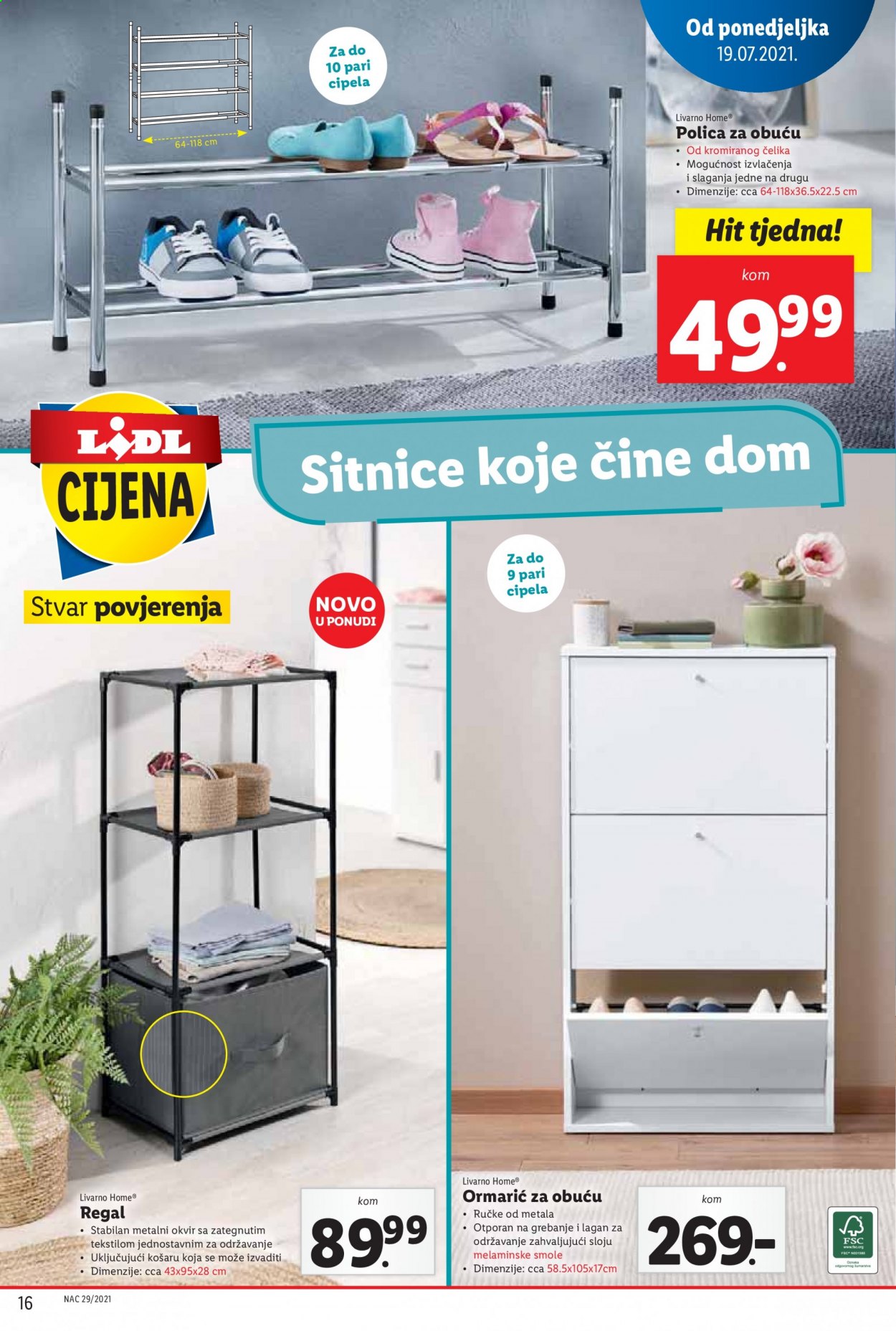 Lidl katalog - 19.07.2021. - 25.07.2021. Stranica 16