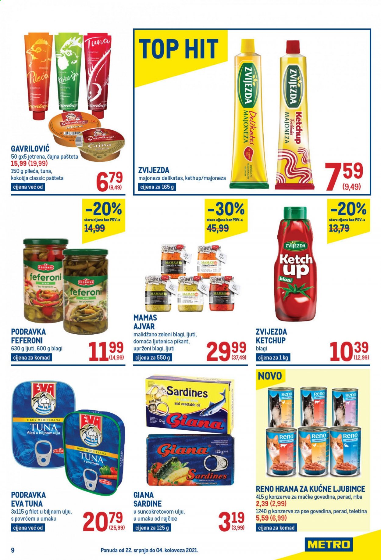 Metro katalog - 22.07.2021. - 04.08.2021. Stranica 9