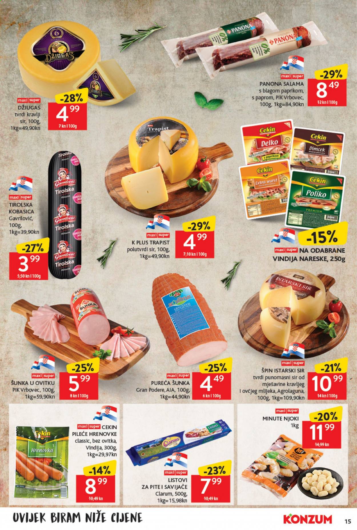 Konzum katalog - 22.07.2021. - 28.07.2021. Stranica 15