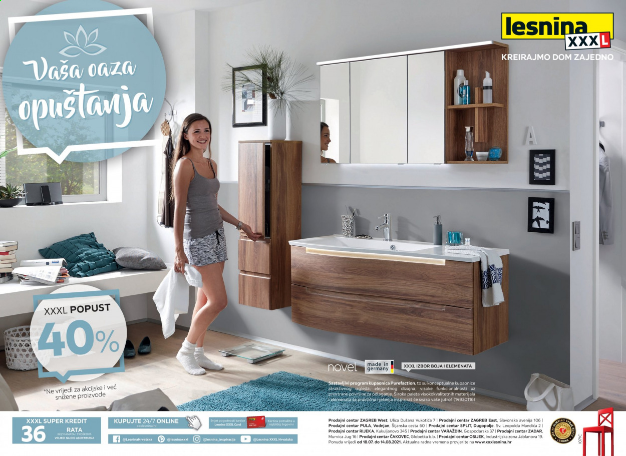 Lesnina katalog - 18.07.2021. - 14.08.2021. Stranica 1