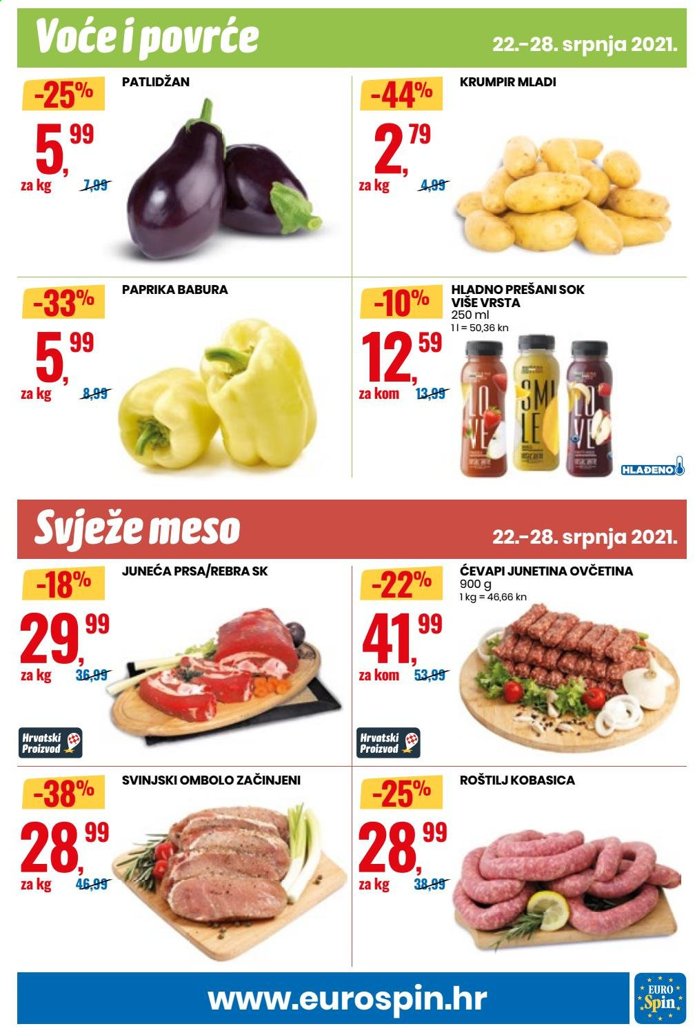 Eurospin katalog - 22.07.2021. - 28.07.2021. Stranica 7
