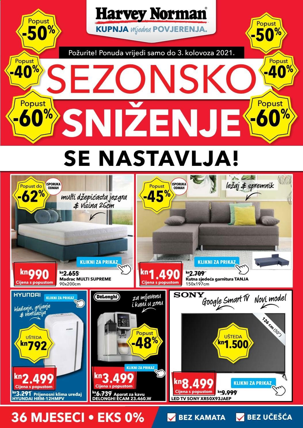 Harvey Norman katalog - 20.07.2021. - 03.08.2021. Stranica 1