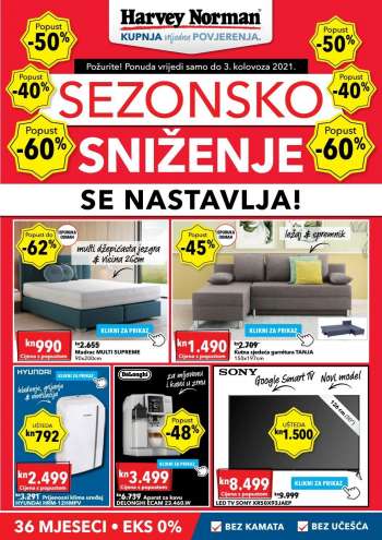 Harvey Norman katalog - 20.07.2021. - 03.08.2021.