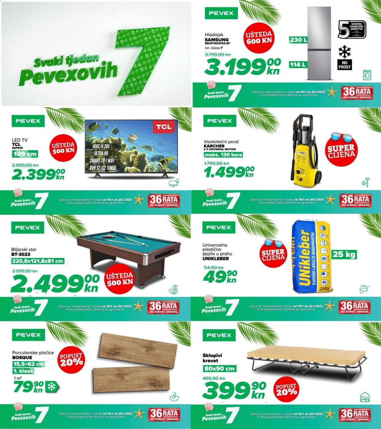 Pevex katalog - 19.07.2021. - 25.07.2021. Stranica 1