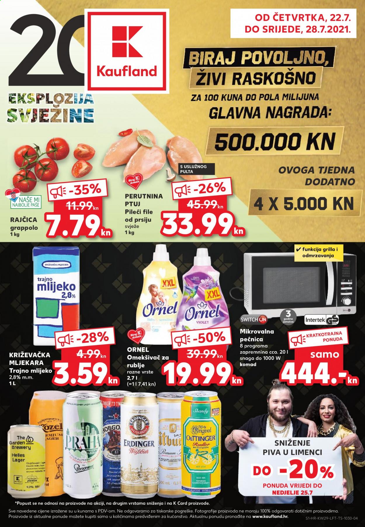 Kaufland katalog - 22.07.2021. - 28.07.2021. Stranica 1