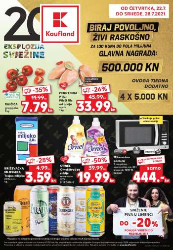 Kaufland katalog - 22.07.2021. - 28.07.2021.