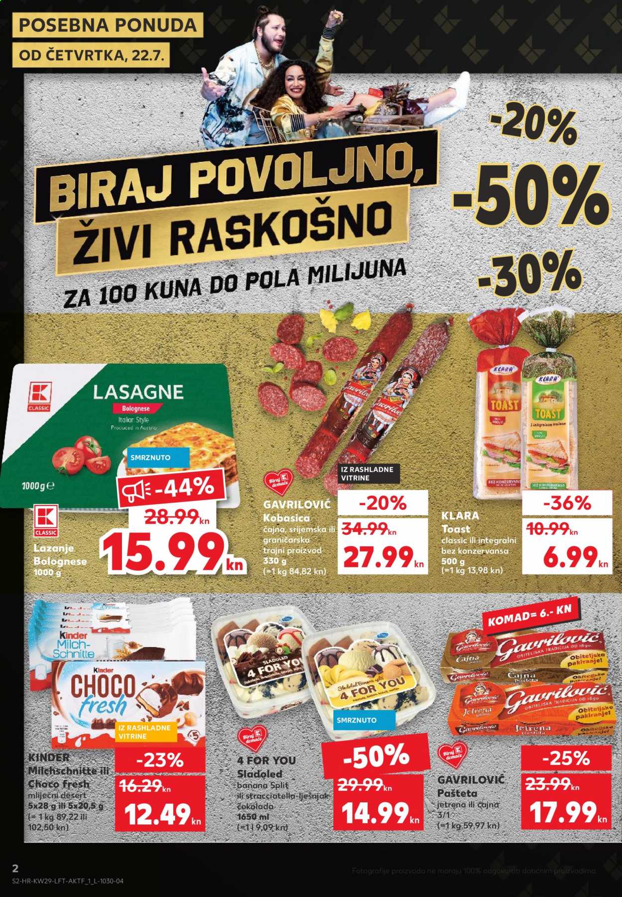 Kaufland katalog - 22.07.2021. - 28.07.2021. Stranica 2