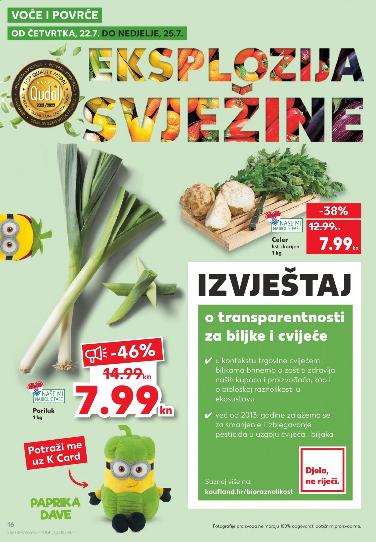 Kaufland katalog - 22.07.2021. - 28.07.2021. Stranica 16