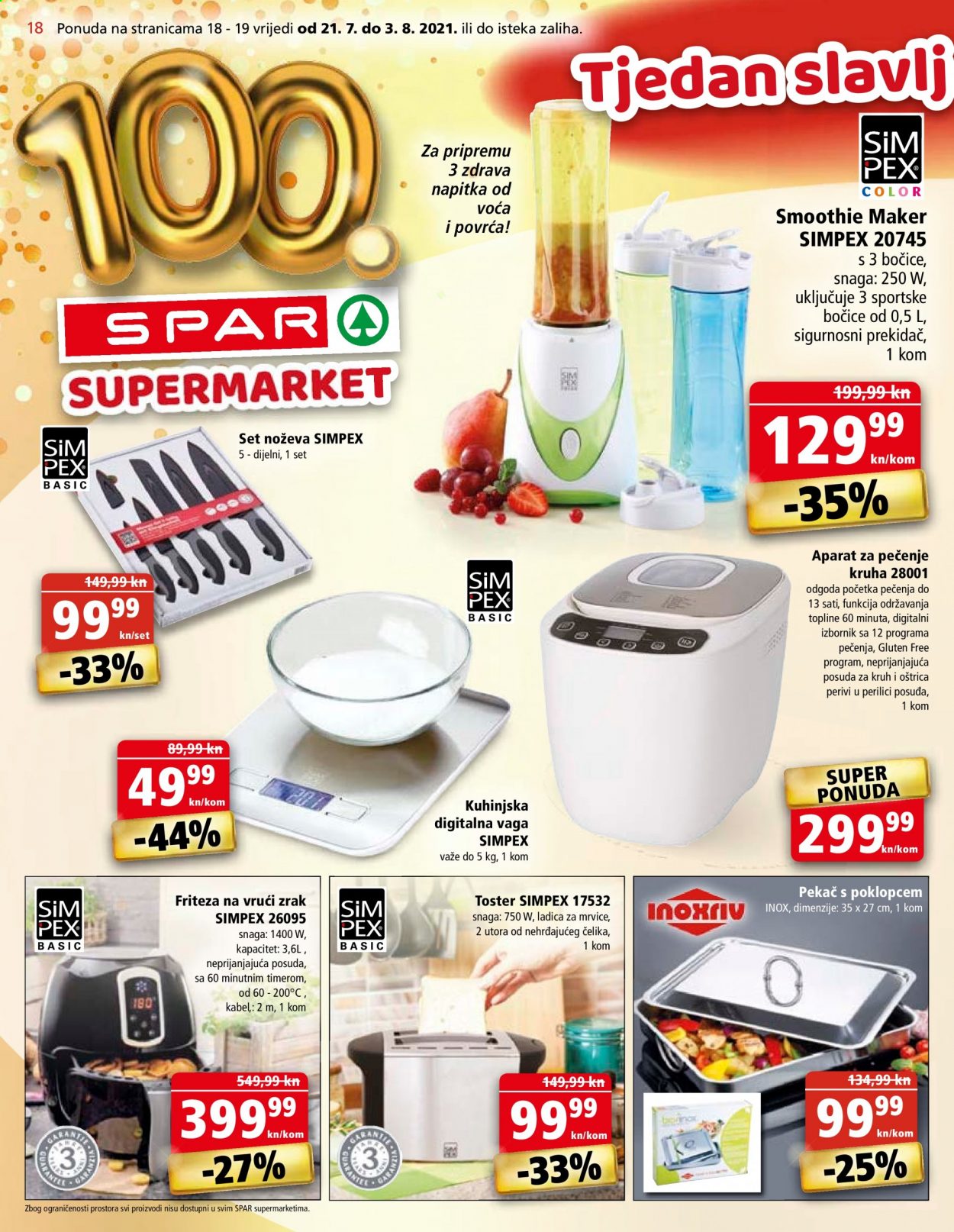 SPAR katalog - 21.07.2021. - 27.07.2021. Stranica 18