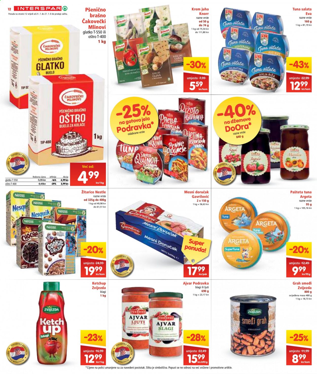 INTERSPAR katalog - 21.07.2021. - 27.07.2021. Stranica 12