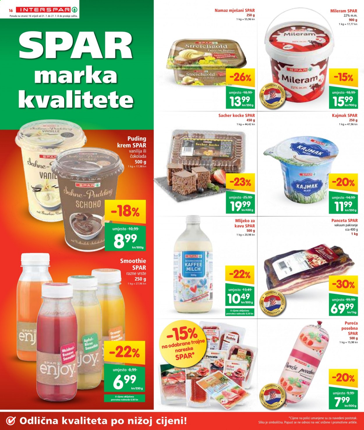 INTERSPAR katalog - 21.07.2021. - 27.07.2021. Stranica 16