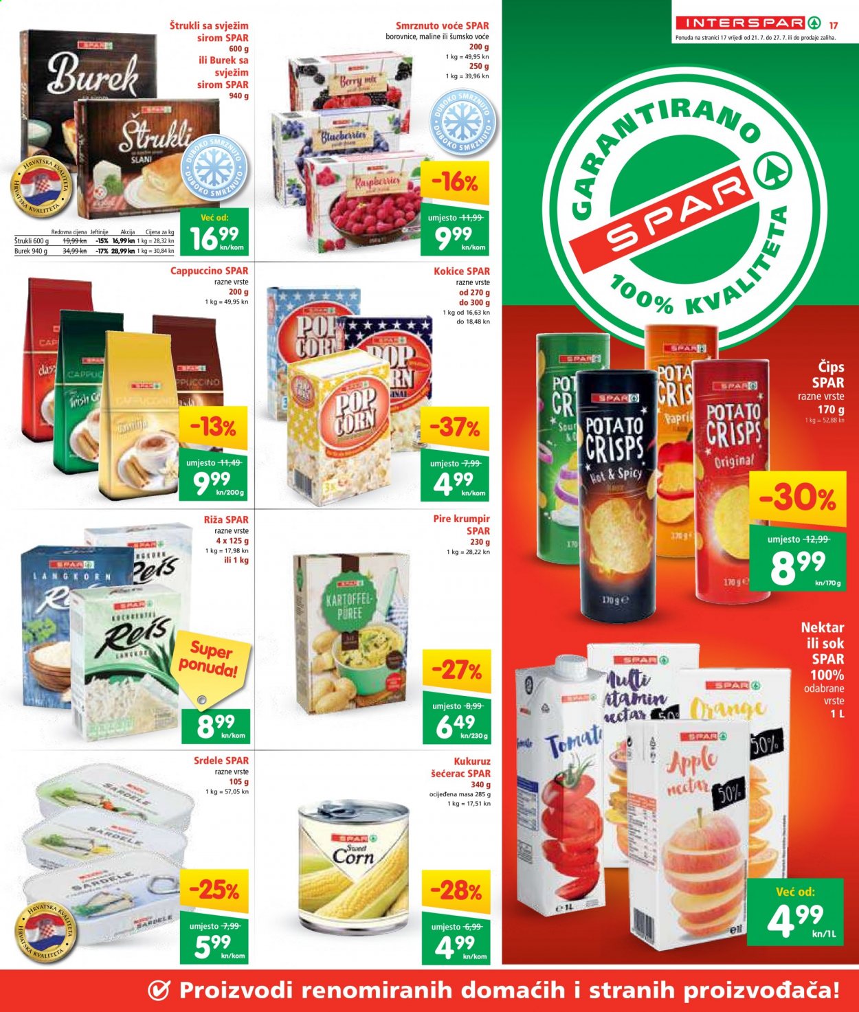 INTERSPAR katalog - 21.07.2021. - 27.07.2021. Stranica 17
