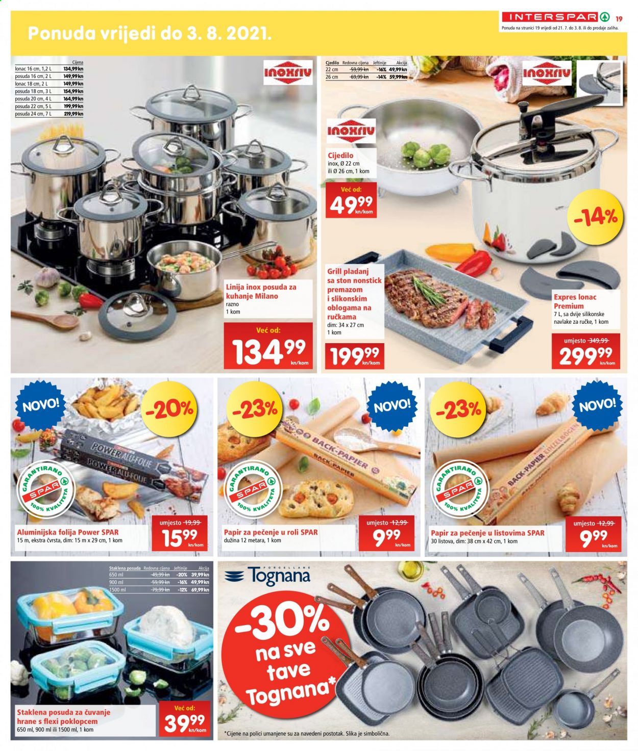 INTERSPAR katalog - 21.07.2021. - 27.07.2021. Stranica 19