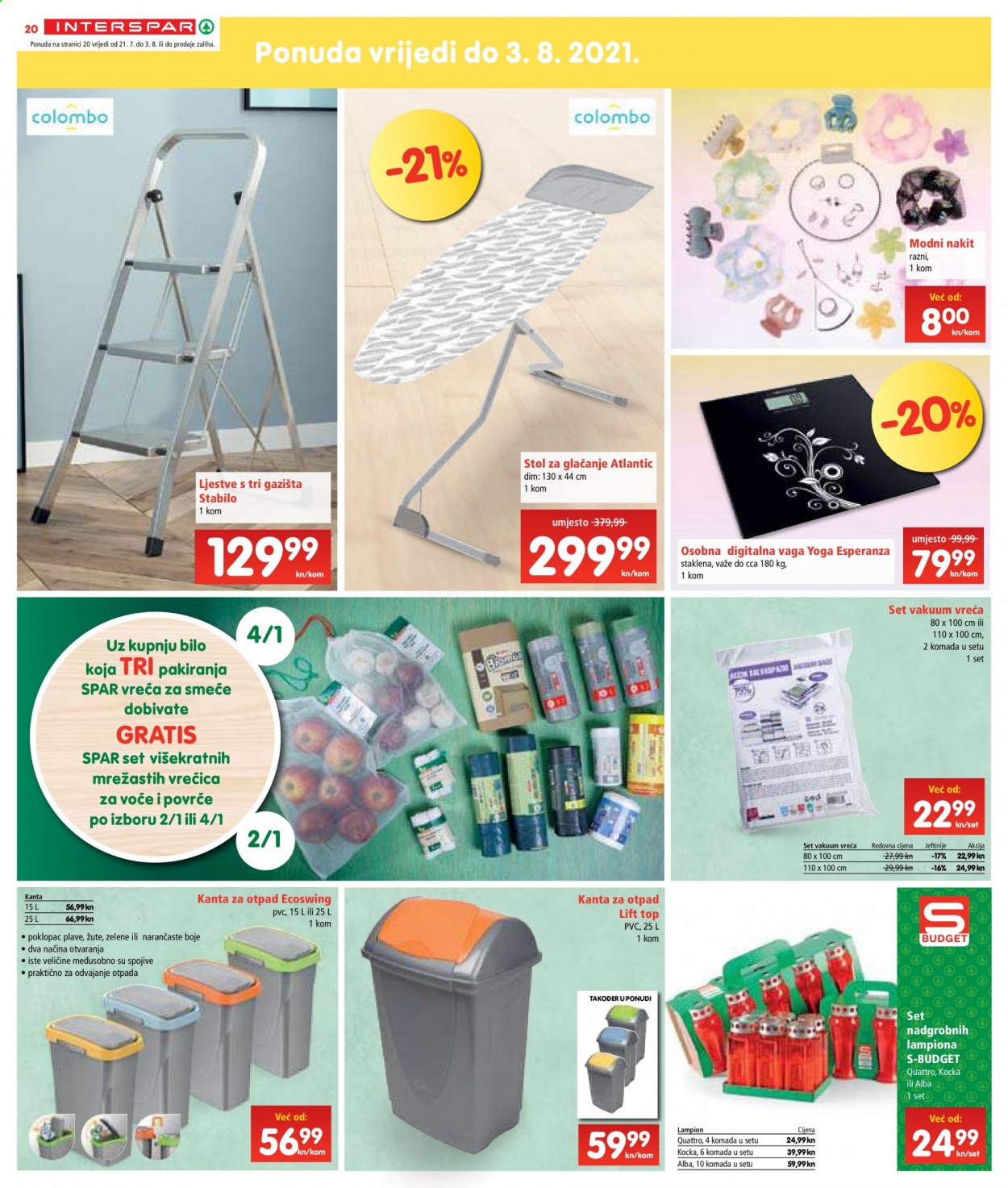 INTERSPAR katalog - 21.07.2021. - 27.07.2021. Stranica 20