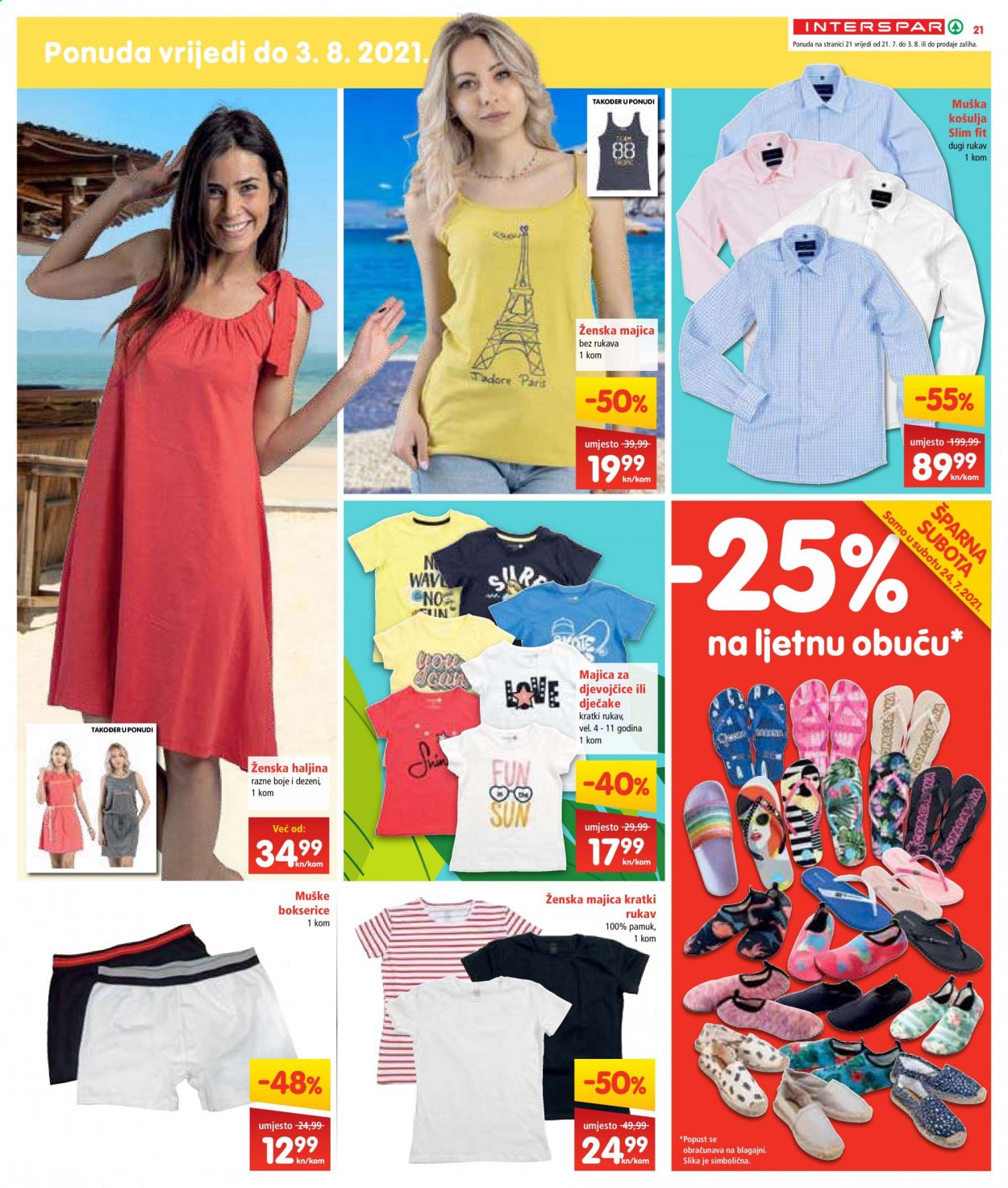 INTERSPAR katalog - 21.07.2021. - 27.07.2021. Stranica 21