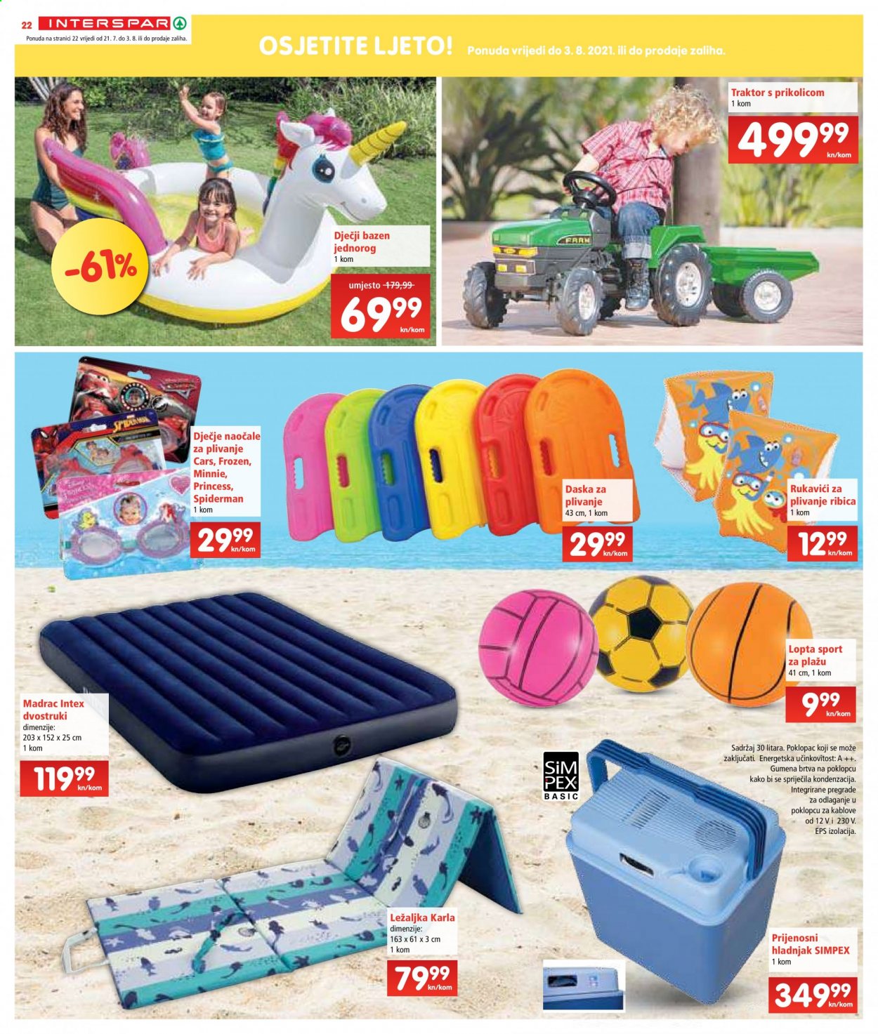 INTERSPAR katalog - 21.07.2021. - 27.07.2021. Stranica 22