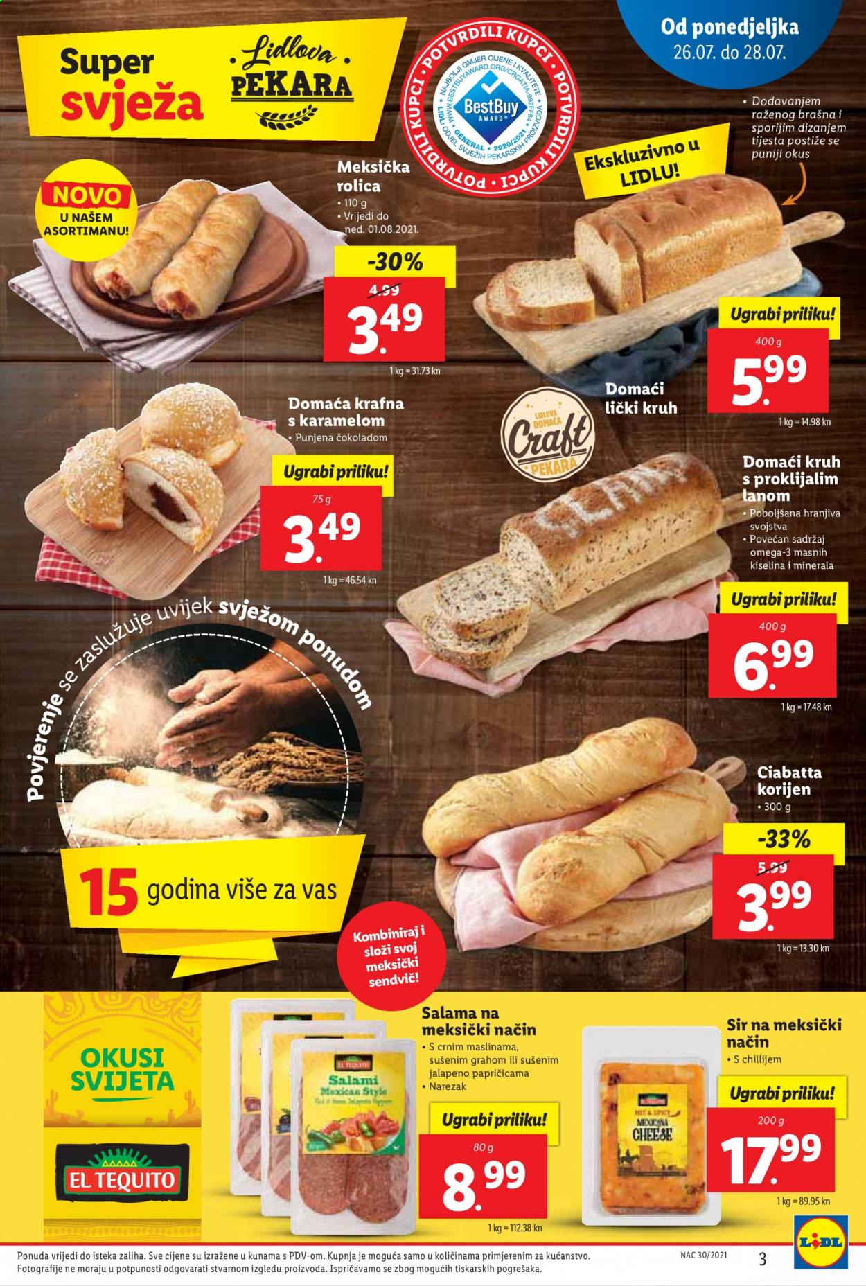 Lidl katalog - 26.07.2021. - 01.08.2021. Stranica 3