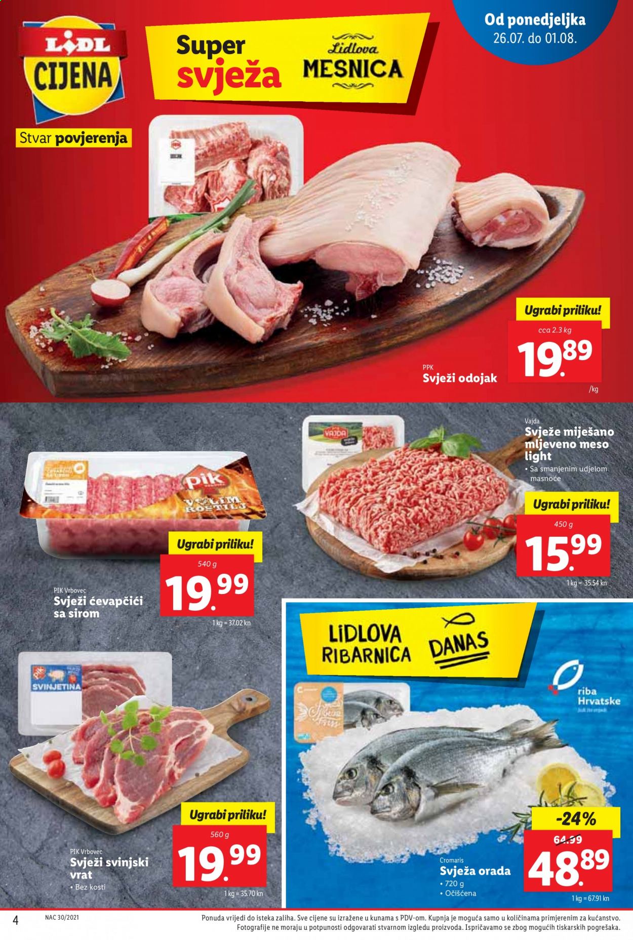 Lidl katalog - 26.07.2021. - 01.08.2021. Stranica 4