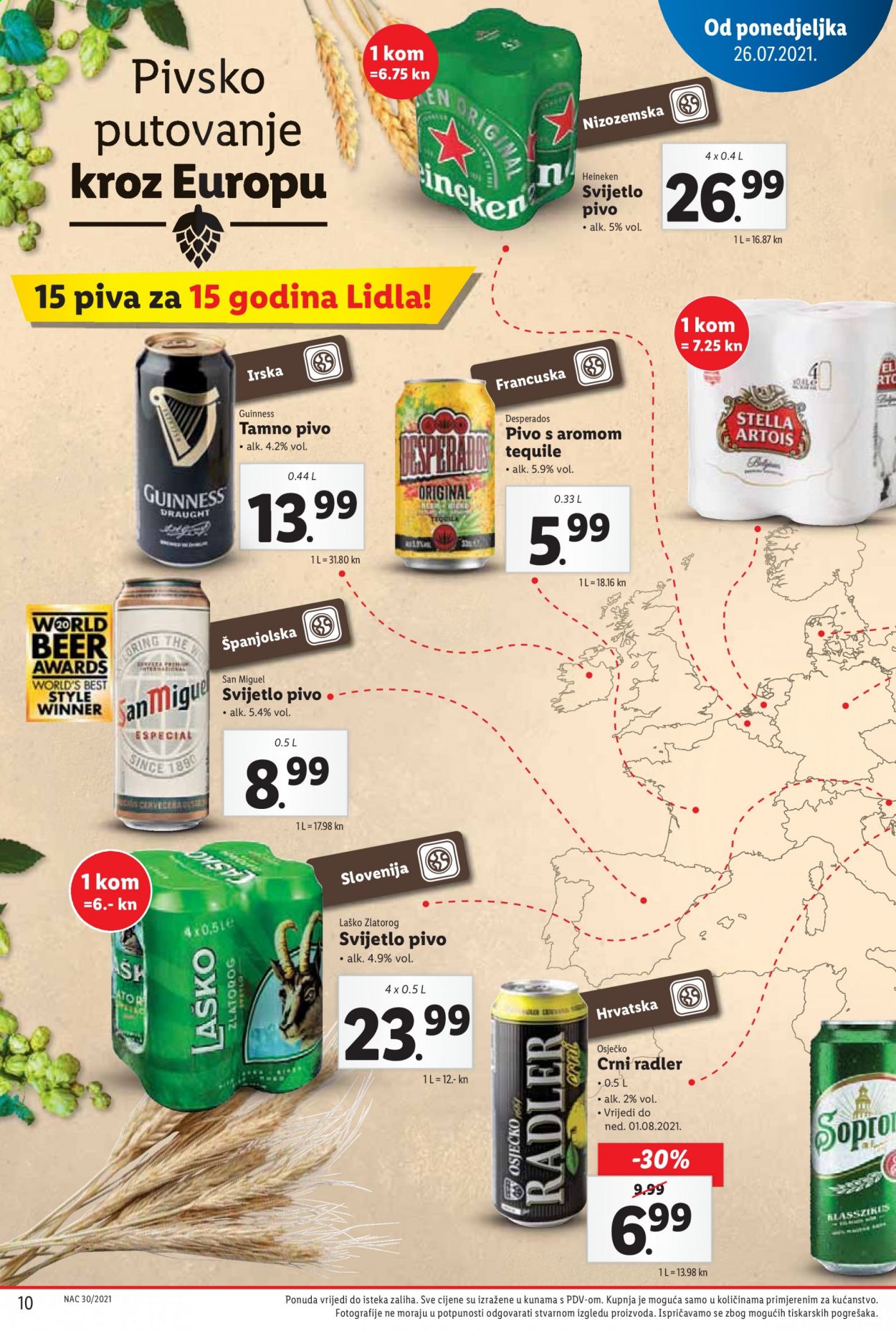 Lidl katalog - 26.07.2021. - 01.08.2021. Stranica 10