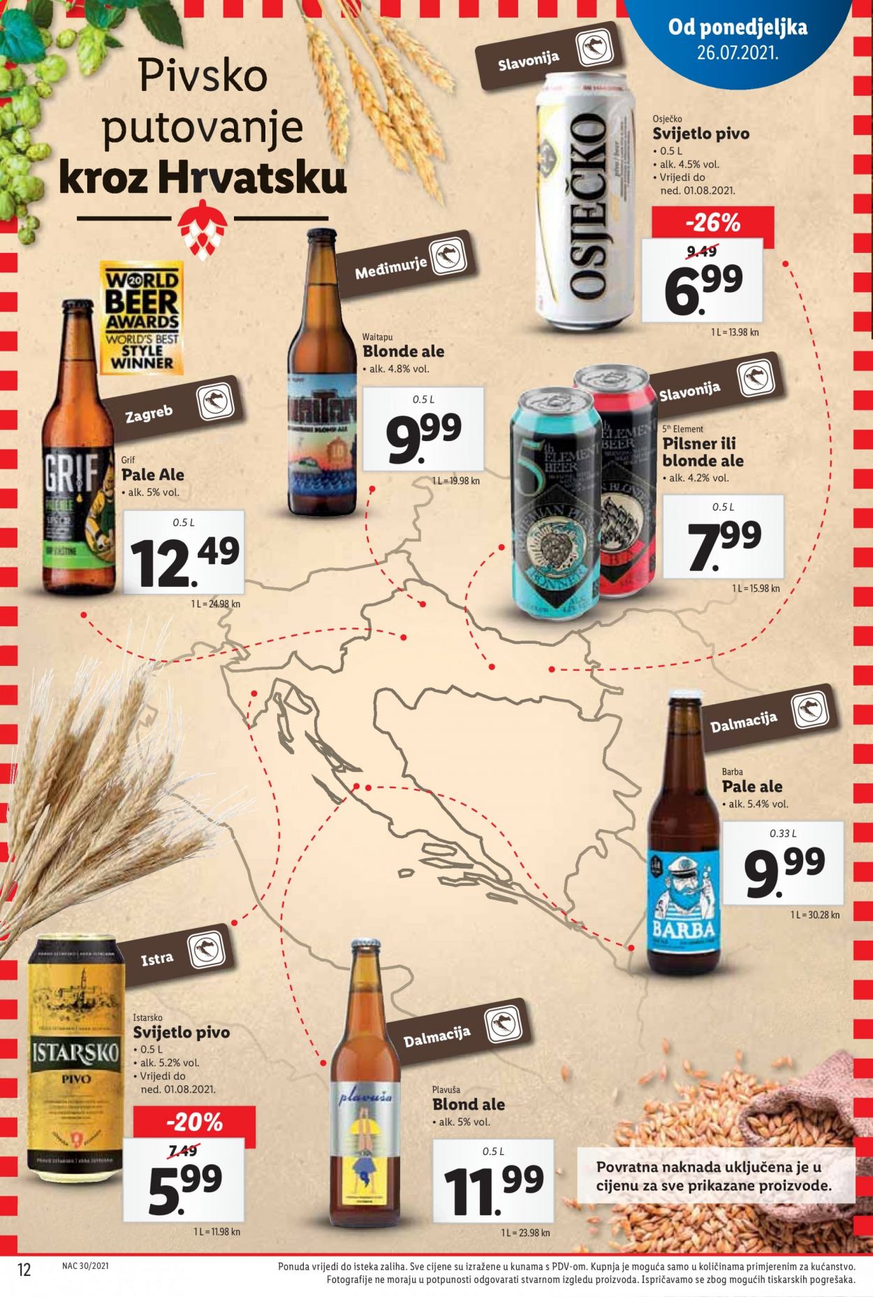 Lidl katalog - 26.07.2021. - 01.08.2021. Stranica 12