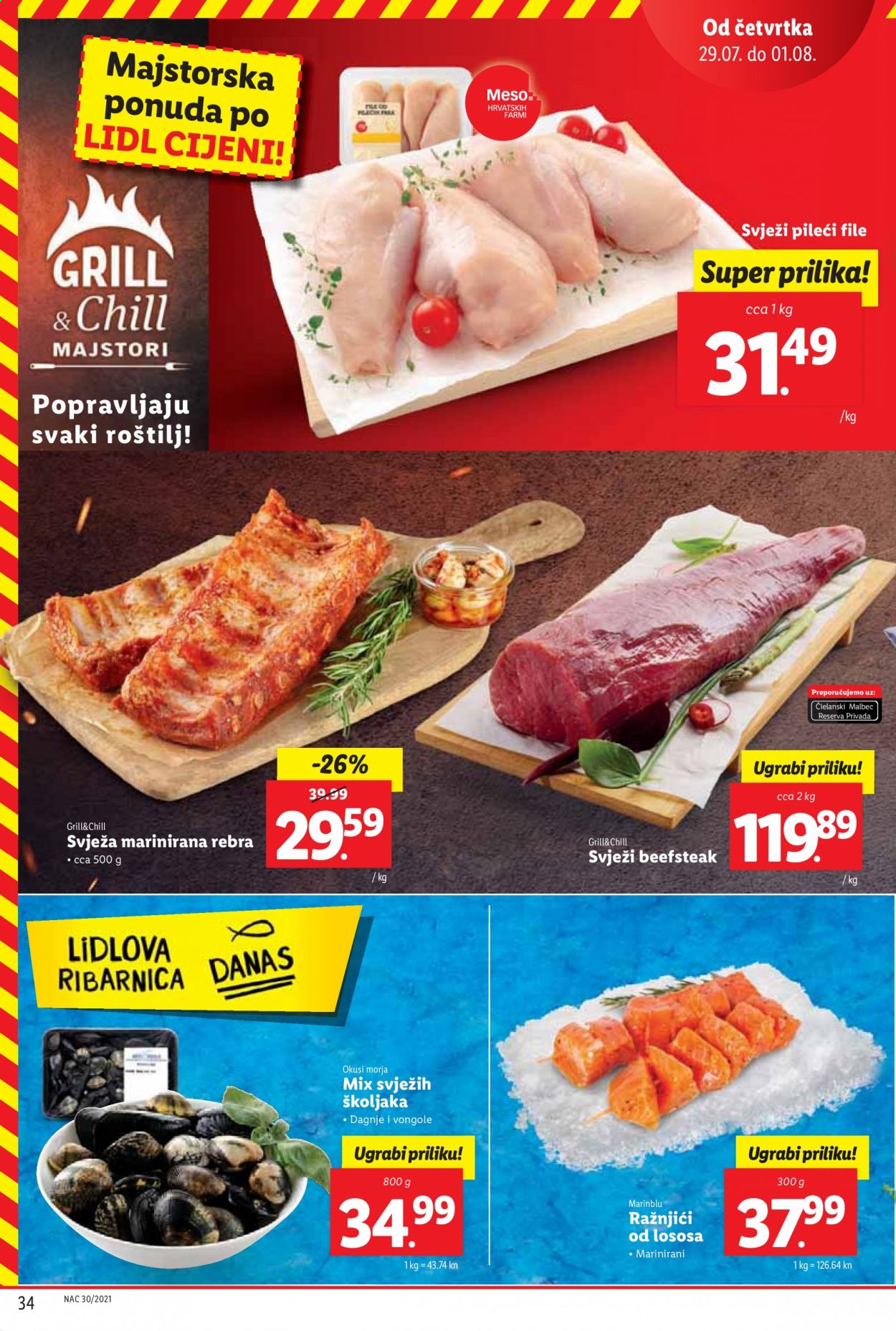 Lidl katalog - 26.07.2021. - 01.08.2021. Stranica 34