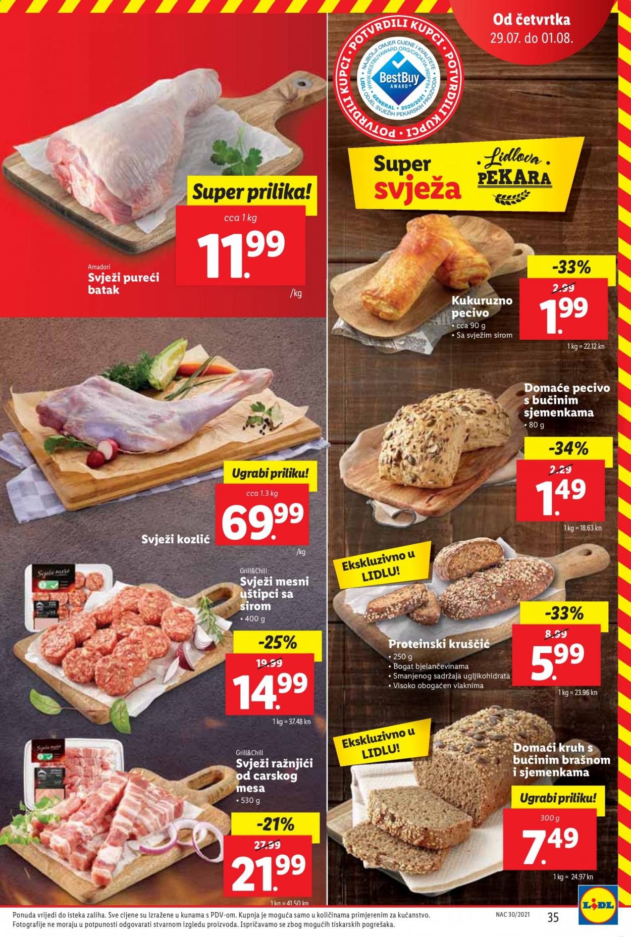 Lidl katalog - 26.07.2021. - 01.08.2021. Stranica 35