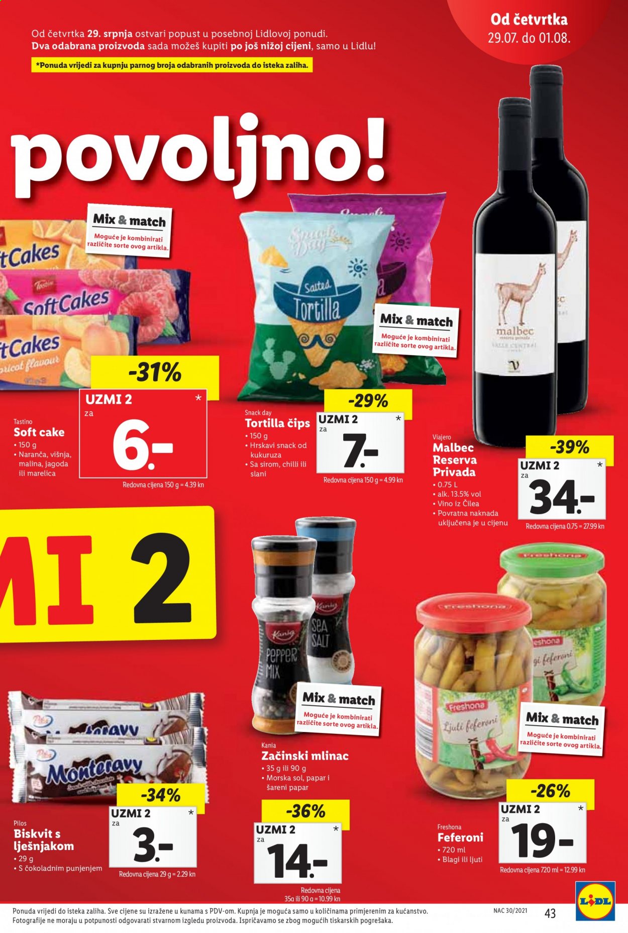 Lidl katalog - 26.07.2021. - 01.08.2021. Stranica 43
