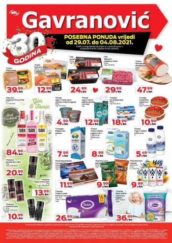 Gavranović katalog - 29.07.2021. - 04.08.2021.