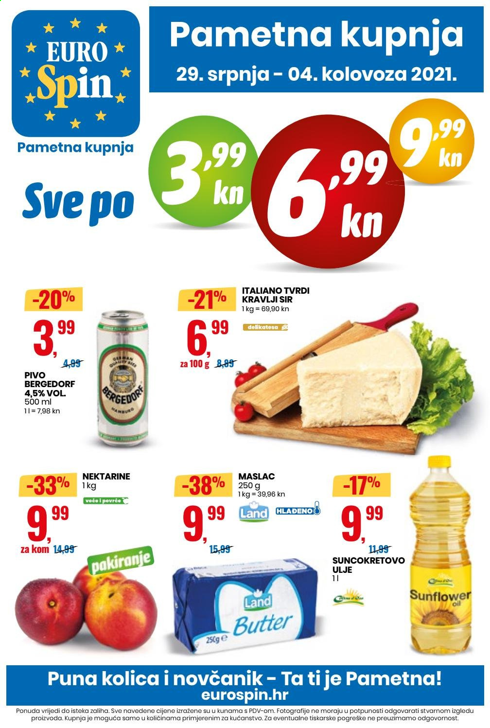 Eurospin katalog - 29.07.2021. - 04.08.2021. Stranica 1