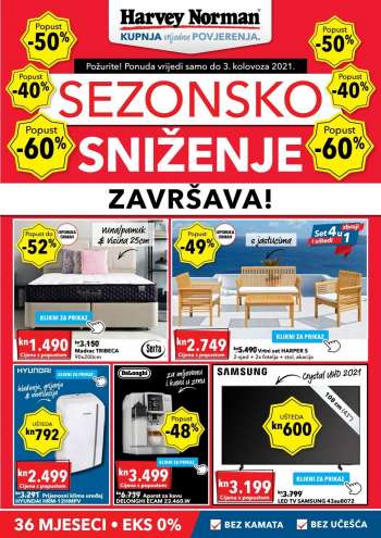 Harvey Norman katalog - 27.07.2021. - 03.08.2021.
