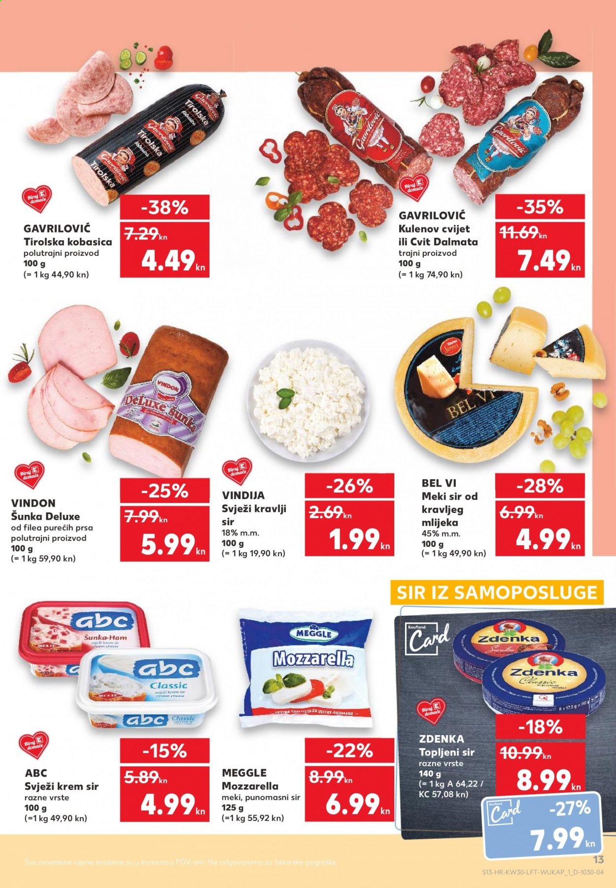 Kaufland katalog - 29.07.2021. - 05.08.2021. Stranica 13