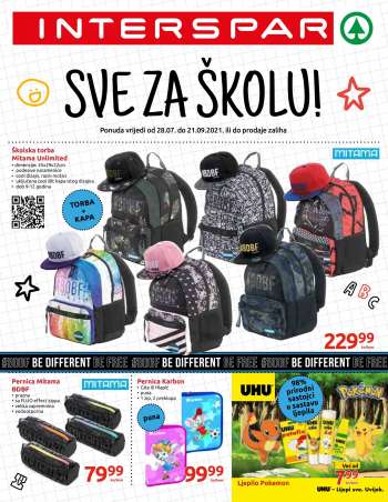 INTERSPAR katalog - 28.07.2021. - 21.09.2021.